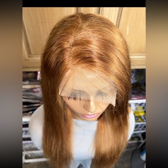 Lot 0944 ❤️NEW ❤️100% Human Hair HD Lace Front Wig 26” for medium to small size - Picture 2 of 10